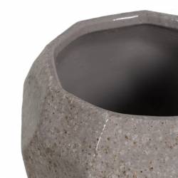 Vazonas STONE POT 25x20 pilkas