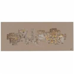 Paveikslas ABSTRACT PINE 150x60 rudas