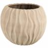 Vazonas ROUND POT 40x39 beige