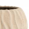 Vazonas ROUND POT 40x39 beige