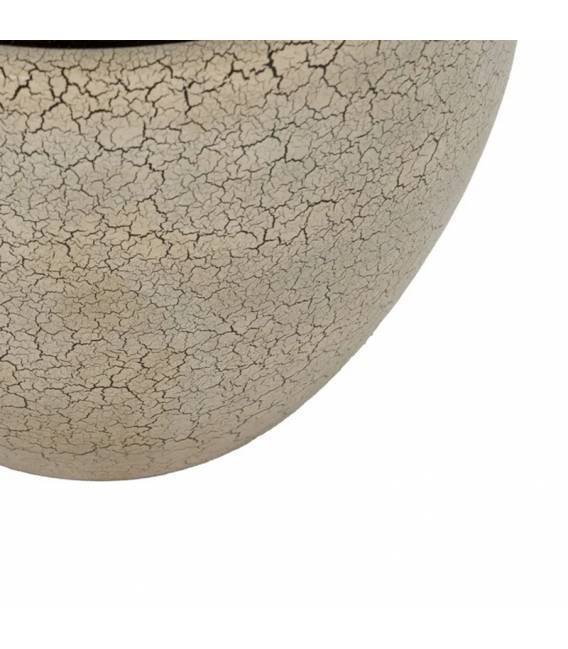 Vazonas CRACKLE 30x28 rudas