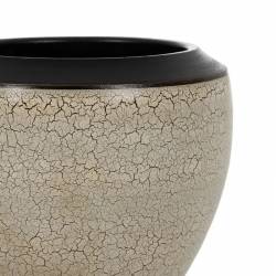 Vazonas CRACKLE 30x28 rudas