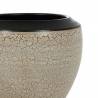 Vazonas CRACKLE 30x28 rudas