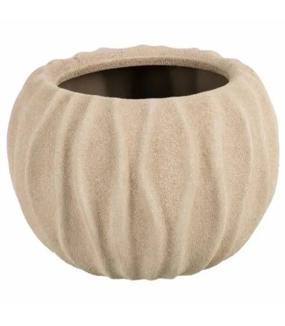 Vazonas ROUND POT 23x20 beige
