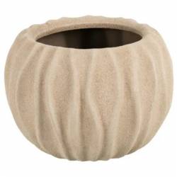 Vazonas ROUND POT 23x20 beige