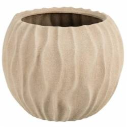 Vazonas ROUND POT 34x33 beige