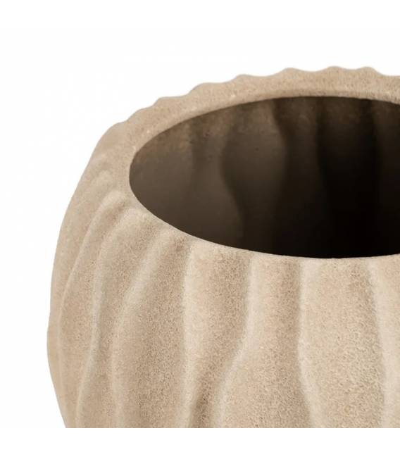 Vazonas ROUND POT 34x33 beige