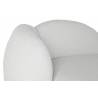 Sofa BOUCLE CLOUD 195x103 balta