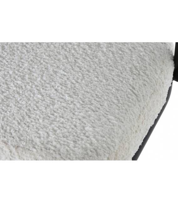 Pusbario kėdė CHROMA balta/juoda