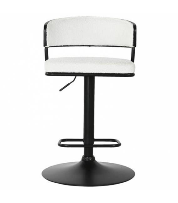 Pusbario kėdė CHROMA balta/juoda