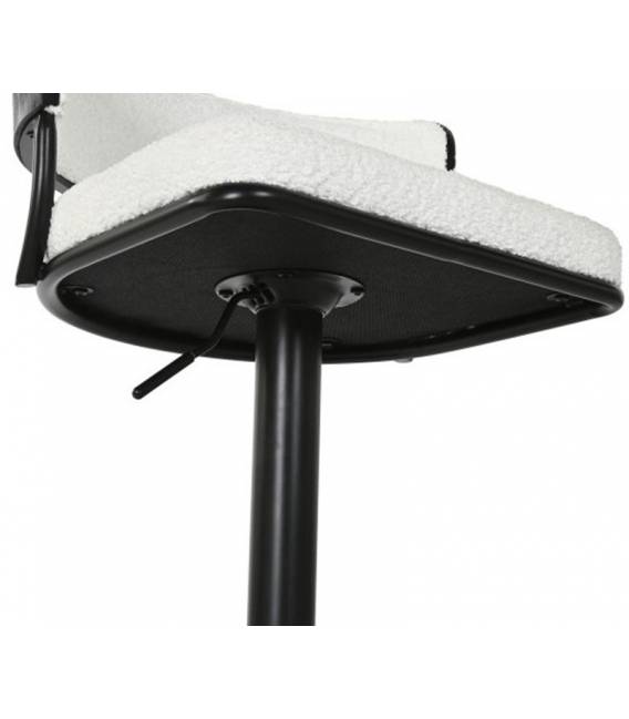 Pusbario kėdė CHROMA balta/juoda