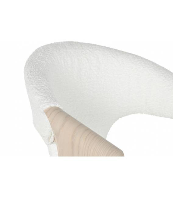 Krėsliukas SHELL baltas