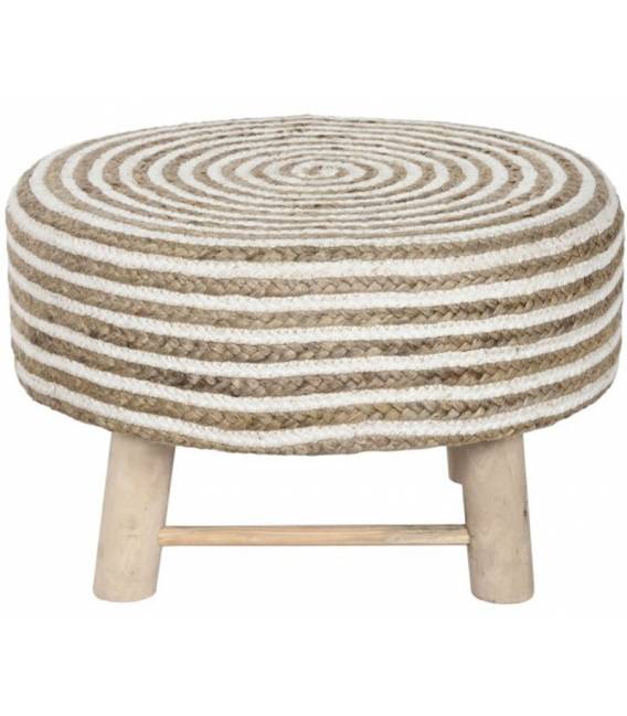 Pufas EUCALYPTUS baltas/rudas