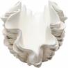 Vaza CONCHA 49x29 balta