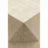 Šoninis staliukas LUXURY TRIANGLE 32x54 smėlio