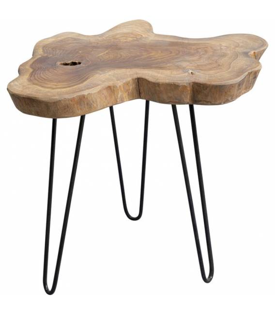 Šoninis staliukas ASPEN 50x50 rudas
