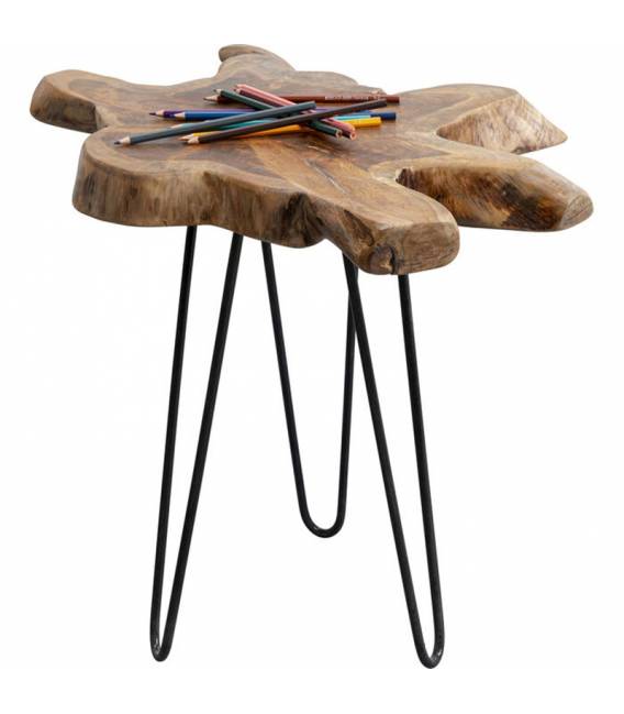 Šoninis staliukas ASPEN 50x50 rudas