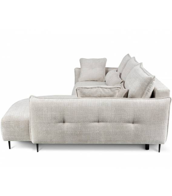 Minkštas kampas LERO 285x200 šviesiai pilkas