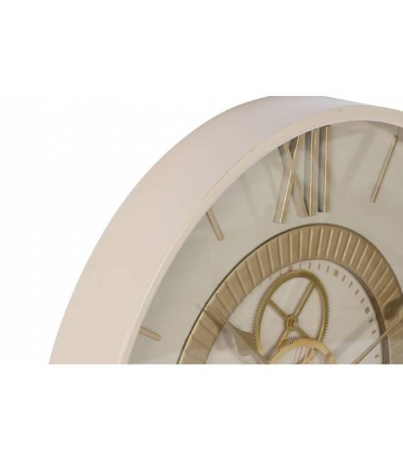 Laikrodis TIME MOTION Ø60 beige