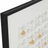 Paveikslas WHITE PETALS 100x100 baltas