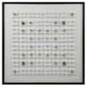 Paveikslas WHITE PETALS 100x100 baltas