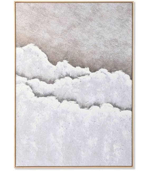 Paveikslas CLOUD WAVES-A 103x143 pilkas