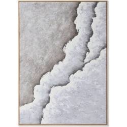 Paveikslas CLOUD WAVES-B 103x143 pilkas
