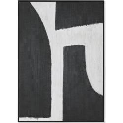 Paveikslas BLAKCNESS-B 103x143 juodas