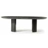 Išskleidžiamas stalas TEMPO 180(260)x103 black beton
