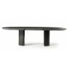 Išskleidžiamas stalas TEMPO 180(260)x103 black beton