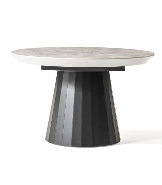 Išskleidžiamas stalas JAZZ Ø120(163) retro gumush