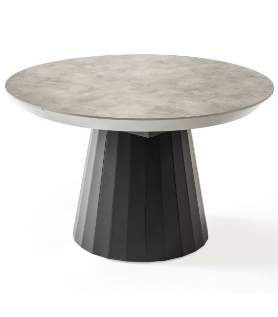 Išskleidžiamas stalas JAZZ Ø120(163) retro gumush