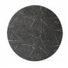 Išskleidžiamas stalas JAZZ Ø120(163) royal marble/ black