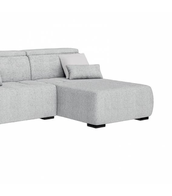 Minkštas kampas ARI 270x160 pilkas