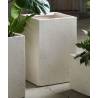 Vazonas TERRAZO 33x50 baltai margas