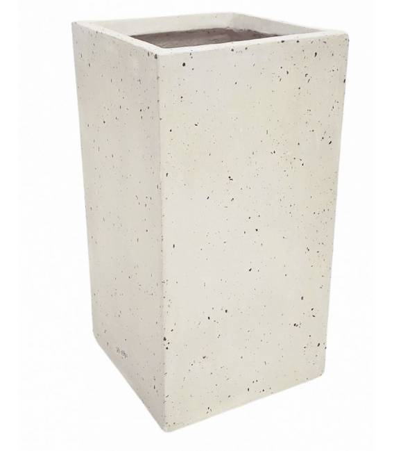 Vazonas TERRAZO 33x50 baltai margas