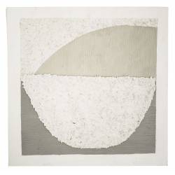 Paveikslas QUADRO-B 60x60 balta/pilka