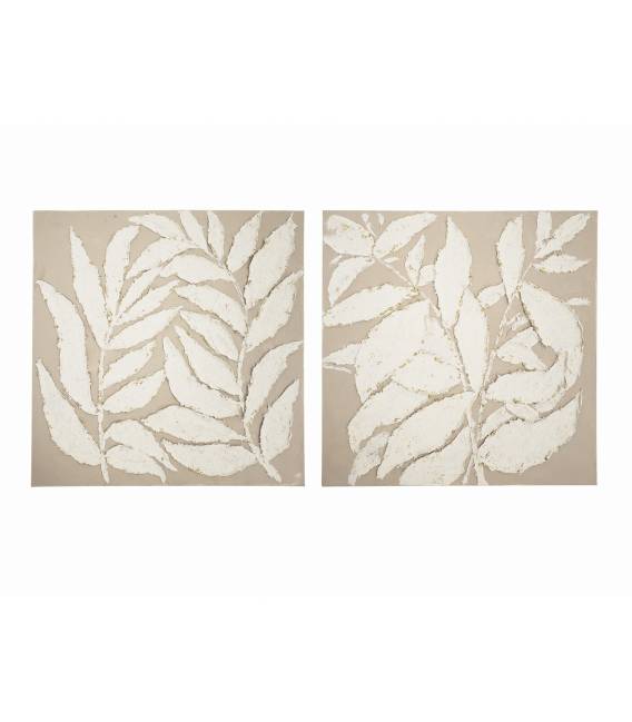 Paveikslas ORO-A 60x60 balta/smėlio