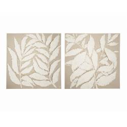Paveikslas ORO-A 60x60 balta/smėlio