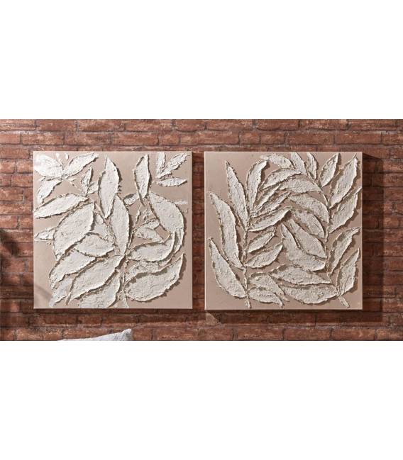 Paveikslas ORO-B 60x60 balta/smėlio