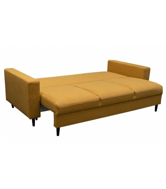 Sofa-lova EVIA 222x100 geltona