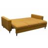 Sofa-lova EVIA 222x100 geltona