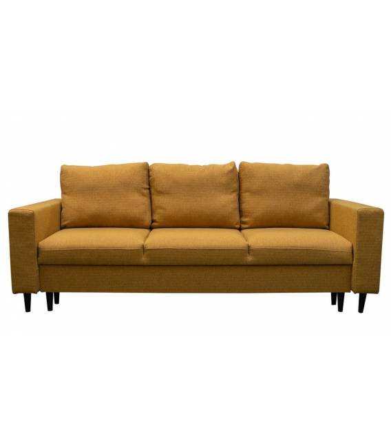 Sofa-lova EVIA 222x100 geltona