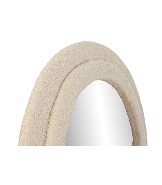 Veidrodis WAVES 177x75 baltas