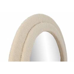 Veidrodis WAVES 177x75 baltas