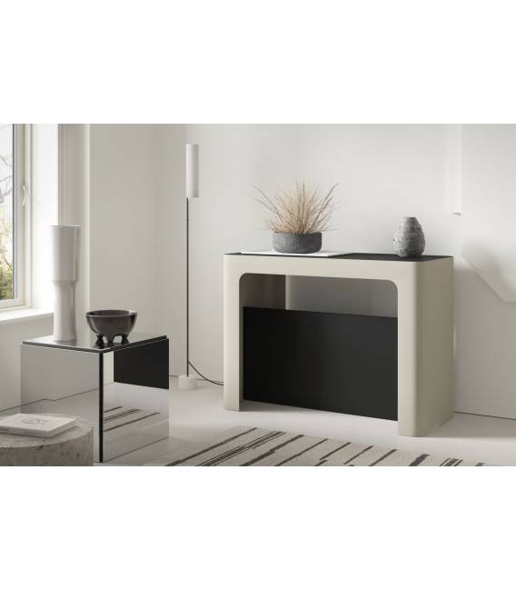Transformuojamas stalas / konsolė VERON 50(300)x110 kreminė