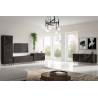 TV spintelė LUARIS 161x38 juoda