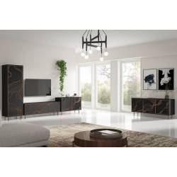 Indauja LUARIS 200x60 juoda