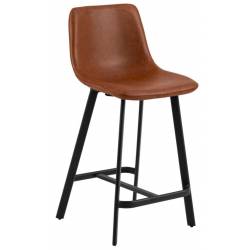 Pusbario kėdė 92896 PU ruda