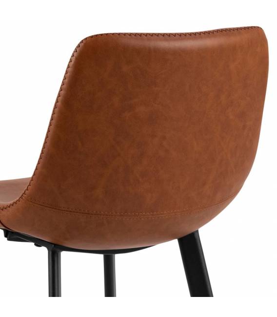Pusbario kėdė 92896 PU ruda